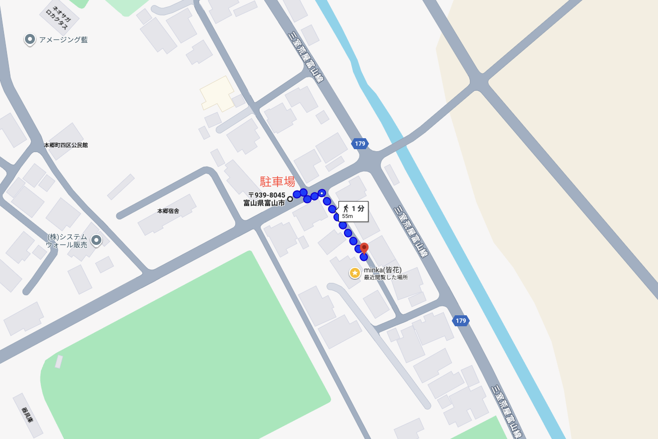 駐車場の場所